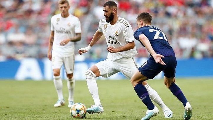 Jugadores del Real Madrid.