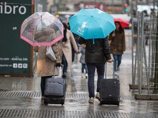Las tormentas y fuertes lluvias llegan a Madrid