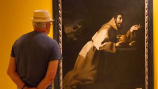 Francisco de Zurbarán. San Francisco en meditación, 1639