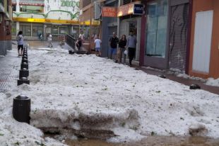 Después de la tempestad, la calma llega a Arganda: sus calles van recuperando la normalidad