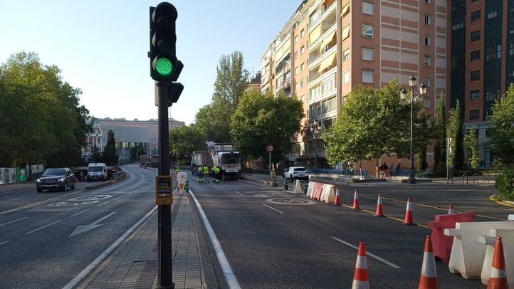 Algunas calles de Madrid continúan en obras tras el verano.