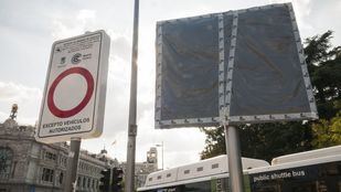 Las pantallas de Madrid Central funcionarán en octubre