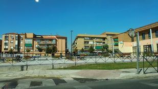 Plaza Vergara del barrio de la Alhóndiga de Getafe.