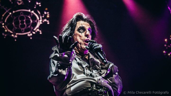 Concierto de Alice Cooper en el Palacio Vistalegre.