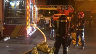 Evacuada una clínica psiquiátrica por un incendio
