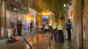 Registrado un incendio en una vivienda en Lavapiés