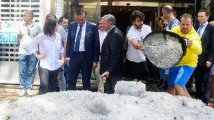 El sureste de la región se prepara para una nueva tromba de agua