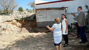 Los Reyes visitan las zonas más afectadas por las riadas