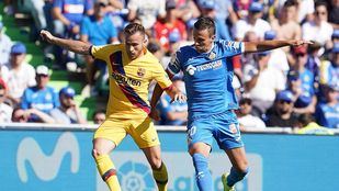 Los dos tantos del Barça provocan la segunda derrota del Getafe en Liga