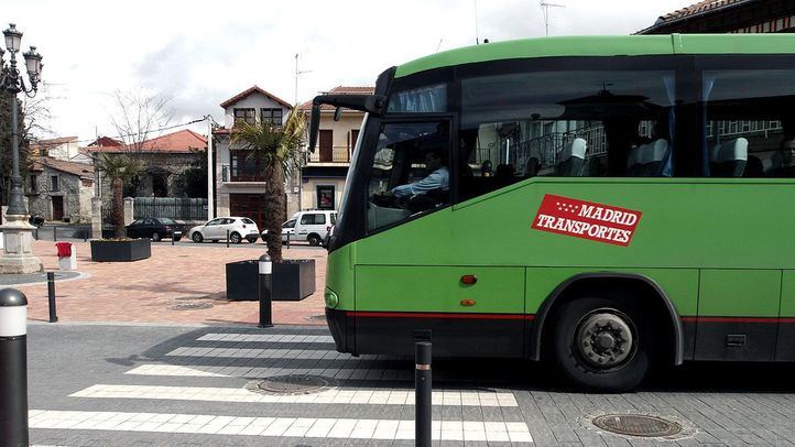 Refuerzos en los autobuses interurbanos que conectan la Sierra Norte con Madrid