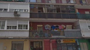 La vivienda desde la que cayó el conocido NIño de Spiderman de Coslada.