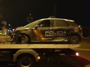 Tres aluniceros, detenidos tras una violenta persecución