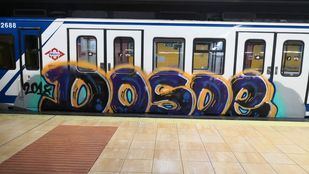 Detenido el grafitero que apuñaló a un vigilante de Metro en septiembre