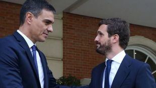 Casado reclama a Sánchez aplicar ya la ley de Seguridad Nacional y actuar contra Torra