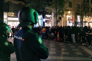 Altercados en Sol en una concentración a favor de los presos del procés