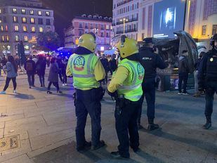 El Procés en Madrid: 12 detenidos y 26 heridos en una noche de protestas