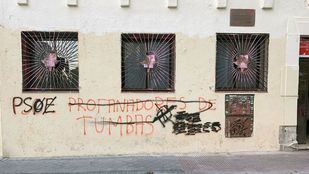 Ataques vandálicos en las Casas del Pueblo socialistas
