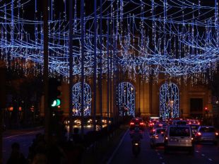 Vigo y Madrid 'compiten' por las mejores luces de Navidad