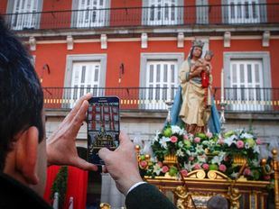 Cortes de tráfico por la procesión de la Almudena este sábado