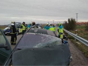 Un accidente de tráfico en Torrejón de Velasco se salda con dos fallecidos