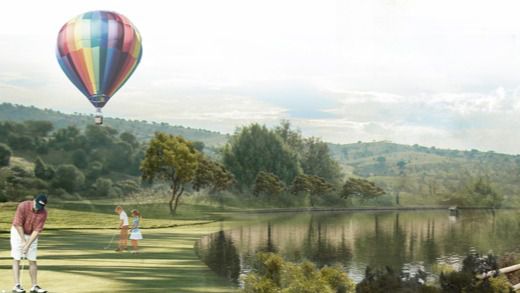 Campo de golf en Tres Cantos