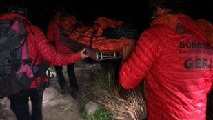 Efectivos del GERA rescataron este sábado a varios niños en La Pedriza