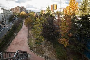 Imágenes del Parque Martin Luther King, en Retiro.