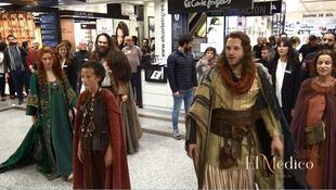 El Corte Inglés acoge a un flashmob del musical 'El Médico'