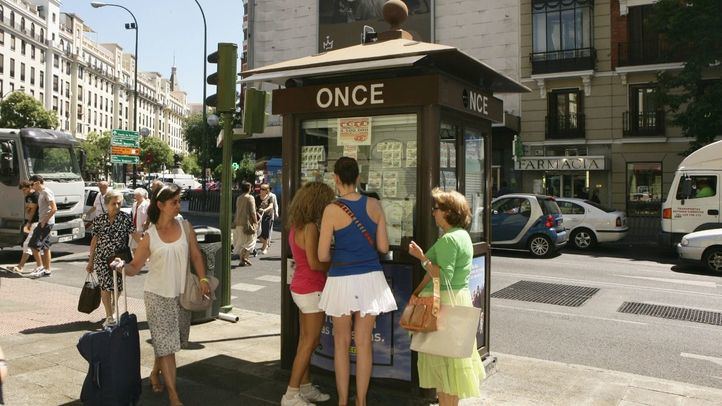 Quiosco de la ONCE.