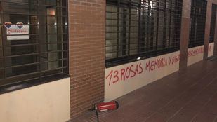 Ciudadanos Alcorcón denuncia el ataque a su sede durante la madrugada