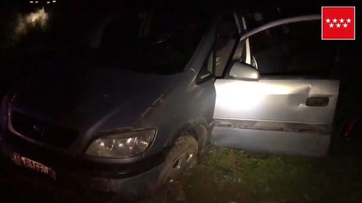 Accidente en la N-400 a la altura de Aranjuez.