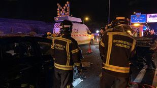Un policía ebrio fuera de servicio, implicado en el accidente de la M-45