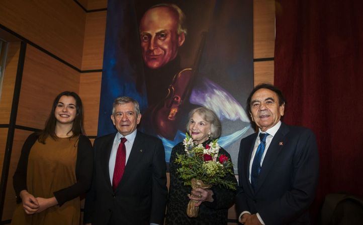 La UAX reinaugura el auditorio de la Facultad de Música con el nombre de Yehudi Menuhin