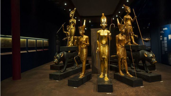 Los tesoros de la tumba de Tutankhamón