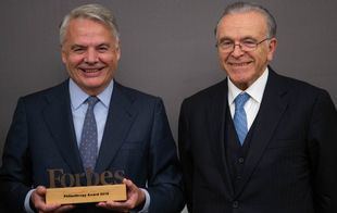 Ignacio Garralda recibe el Premio Forbes a la Filantropía