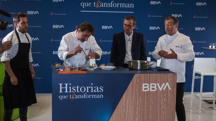 Seis estudiantes madrileños de hostelería optarán a una de las 10 becas de BBVA y El Celler de Can Roca