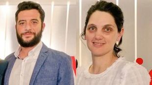 Los diputados Pilar Sánchez Acera y César Zafra, esta tarde en Onda Madrid