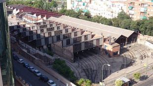 Las Cocheras de Cuatro Caminos, uno de los patrimonios europeos "más amenazados"