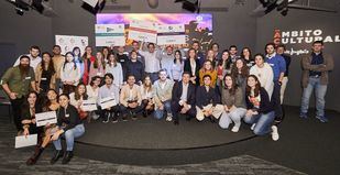 El Corte Inglés premia un proyecto empresarial de personas invidentes