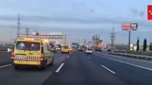 Dos jóvenes, heridos graves por accidentes en Torrejón de la Calzada y Getafe