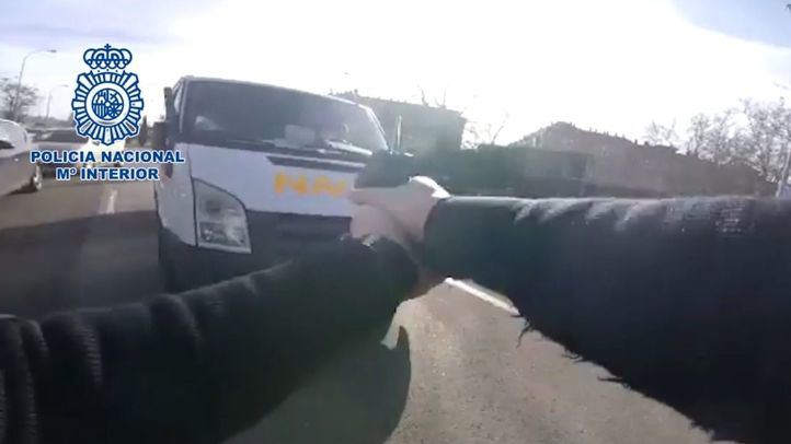 Detenido tras robar una furgoneta llena de regalos navideños