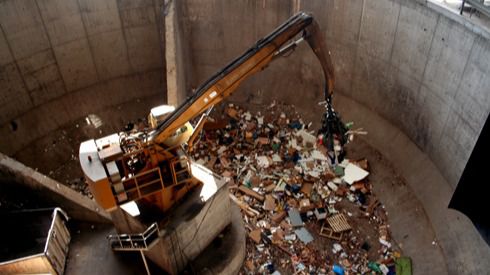 Planta de tratamiento de basura de Valdemingómez.