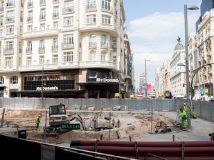 La estación de Gran Vía, lista en los primeros meses de 2020