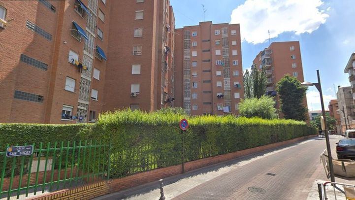 Calle San Lucas, donde se ha producido la agresión.