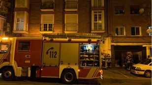 Un incendio en un edificio deja 11 personas atendidas