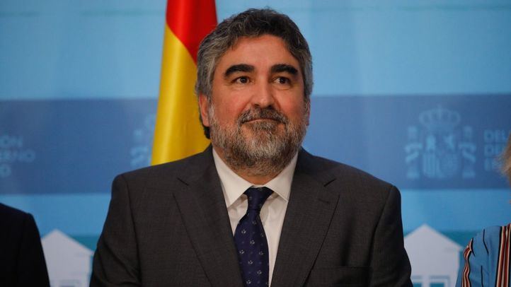 Rodríguez Uribes durante su toma de posesión como Delegado del Gobierno en Madrid