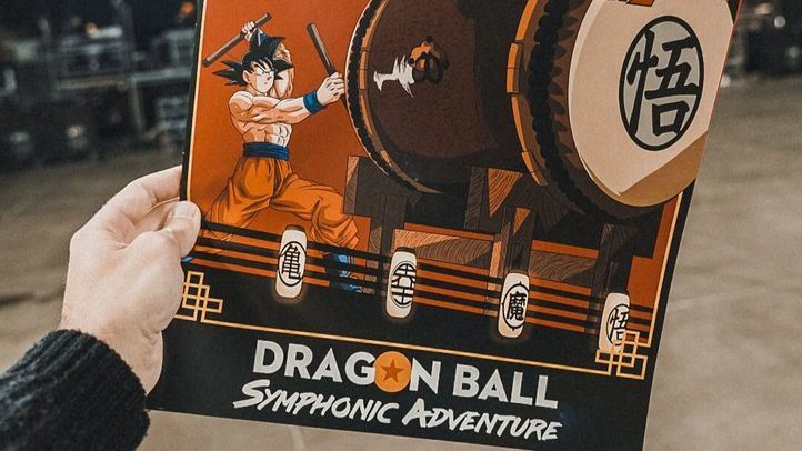 Cartel del concierto 'Dragon Ball Symphonic Adventure'