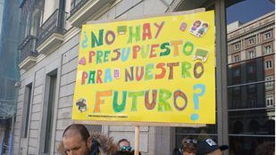 Los vecinos de Butarque continúan su lucha por conseguir un instituto para el barrio