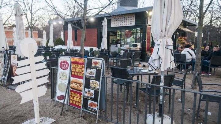 El Estanque, quiosco de concesión municipal que ha suspendido las últimas dos inspecciones sanitarias.