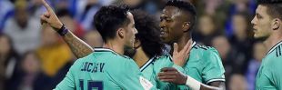 Vinicius al fin despierta en el partido del Madrid en Zaragoza